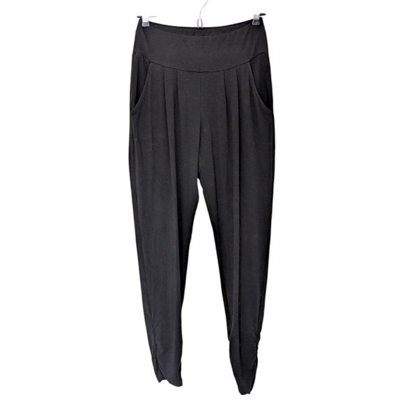 Encircled The Dressy Sweatpant Womens XS Stretch Pull On Elastic Waist Black - Picture 2 of 16